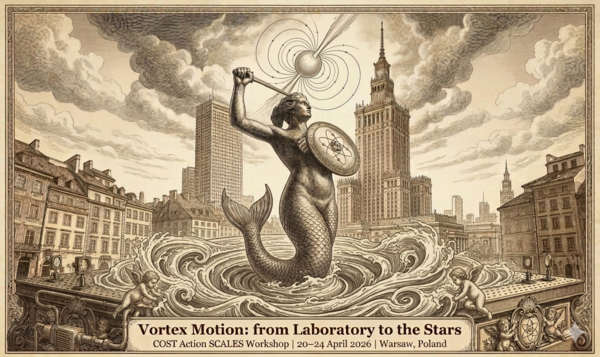 Poster or image for Vortex motion from laboratory to the stars meeting